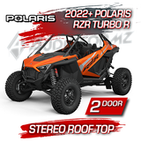 2022+ Polaris RZR Turbo R Stereo Tops (2-Seat) Polaris
