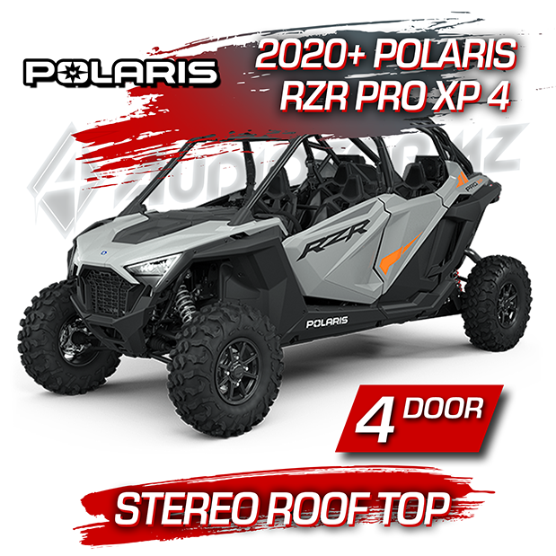 2020+ Polaris RZR Pro XP 4 Stereo Tops (4-Seat) Polaris