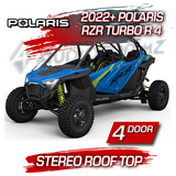 2022+ Polaris RZR Turbo R 4 Stereo Tops (4-Seat) Polaris