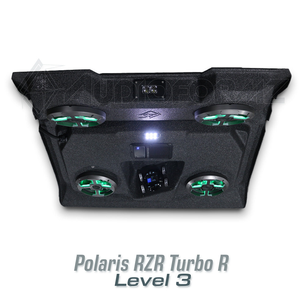 2022+ Polaris RZR Turbo R Stereo Tops (2-Seat) Polaris