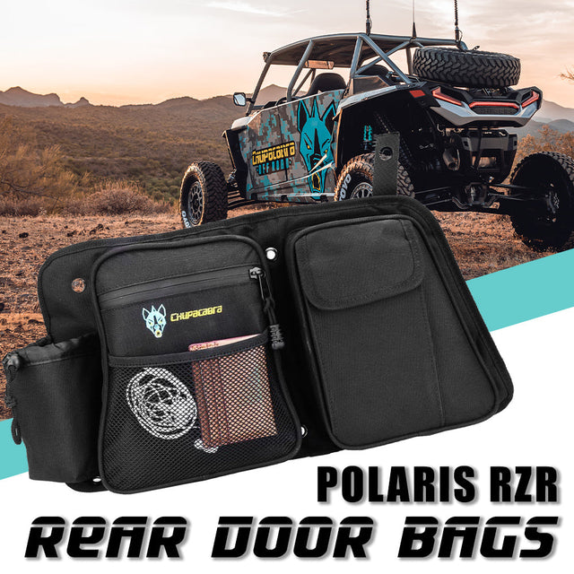RZR Rear Door Bags Set of Two Right & Left Chupacabra Offroad