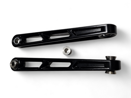 2022 to Current Polaris RZR Turbo R, Pro R Front Sway bar Link in Black Finish www.elektricoffroad.com