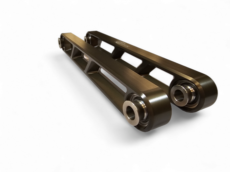 2022 to Current Polaris RZR Pro R Rear Sway bar Link in Gun Metal Finish www.elektricoffroad.com