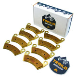 Polaris RZR XP 1000/XP 4 1000/RS1/4 XP 900 2012-2023 Brass Brake Pad Set Traild