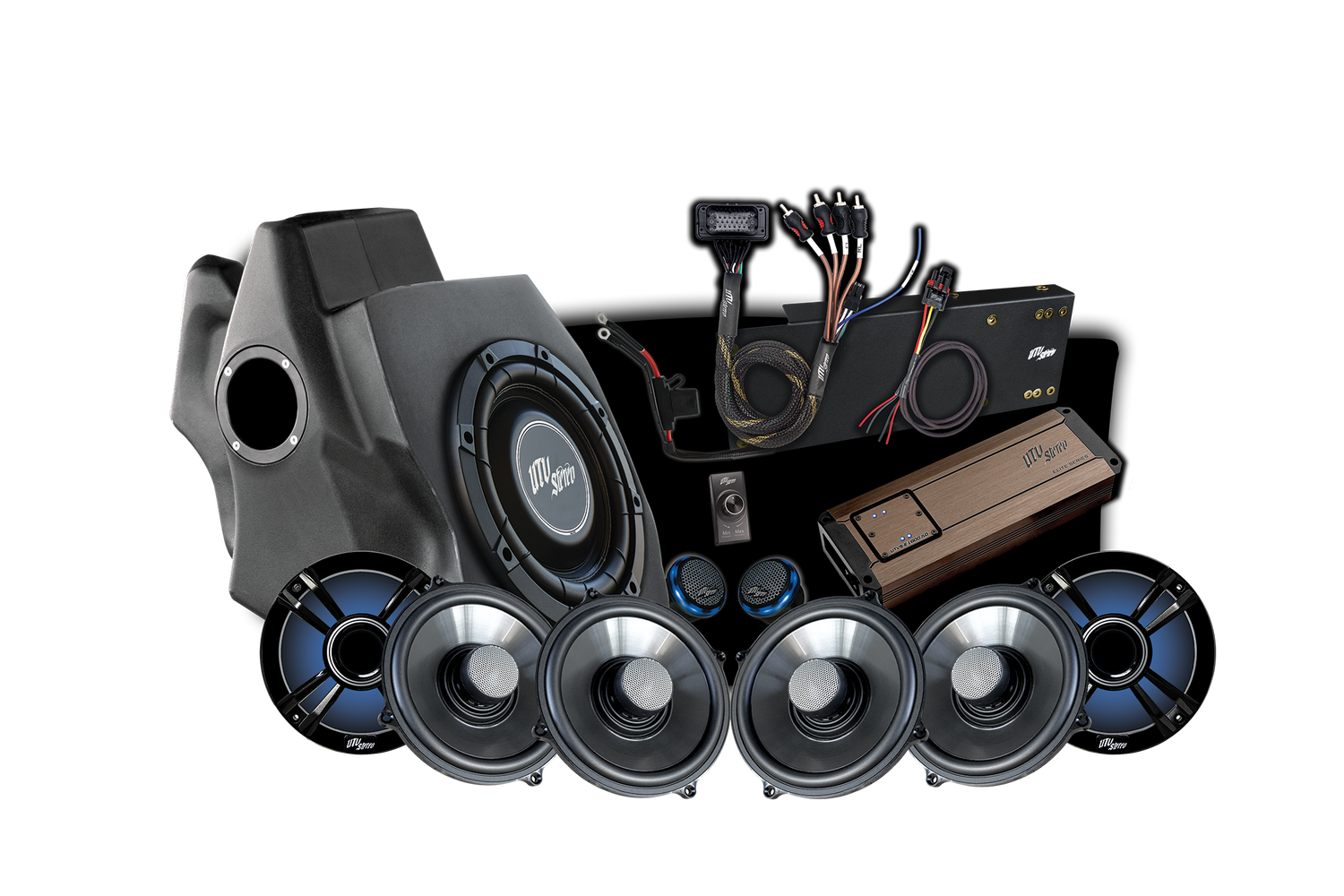'20-'24 RZR® Pro Series Ride Command® Stage 6 Stereo Kit | UTVS-PRO-S6-RC UTV Stereo