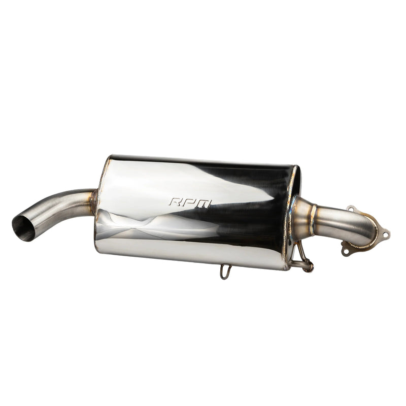 RPM 2020-2026 Polaris RZR PRO XP & Turbo R / Pro S Sport Muffler, Slip-On Catless Sport Muffler