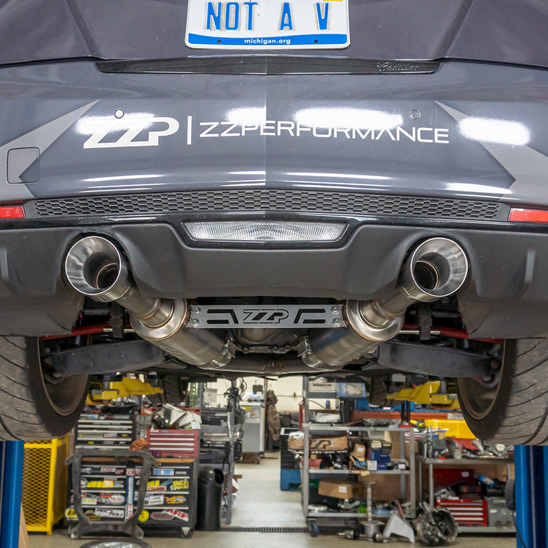 ZZP ATS 2.0L Stainless Steel Catback Exhaust V2