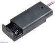 AA Battery Holder with Switch, Holds 2 Batteries TekShack