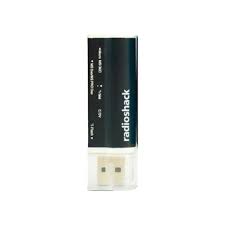 RadioShack Card Reader for PC 2733315 USB 2.0 TekShack
