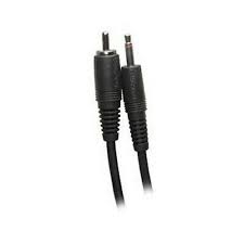 RadioShack RCA (Phono) Male to 1/8" (3.5mm) Mono Male Audio Cable TekShack