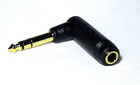 Radio Shack Right-Angle Adapter 1/4" Mono Male to 1/4" Mono Female TekShack