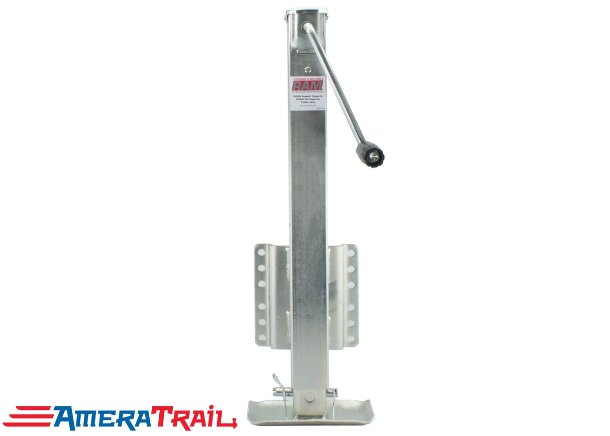 2500 lb. Rigid Mount w/ Drop Leg, Made by Ram