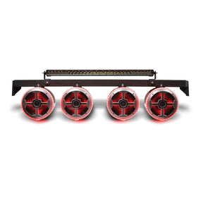 Ranger Tower Bar With 8in EVOPRO2 Tower Speakers and Light Bar (Installed) Add-On