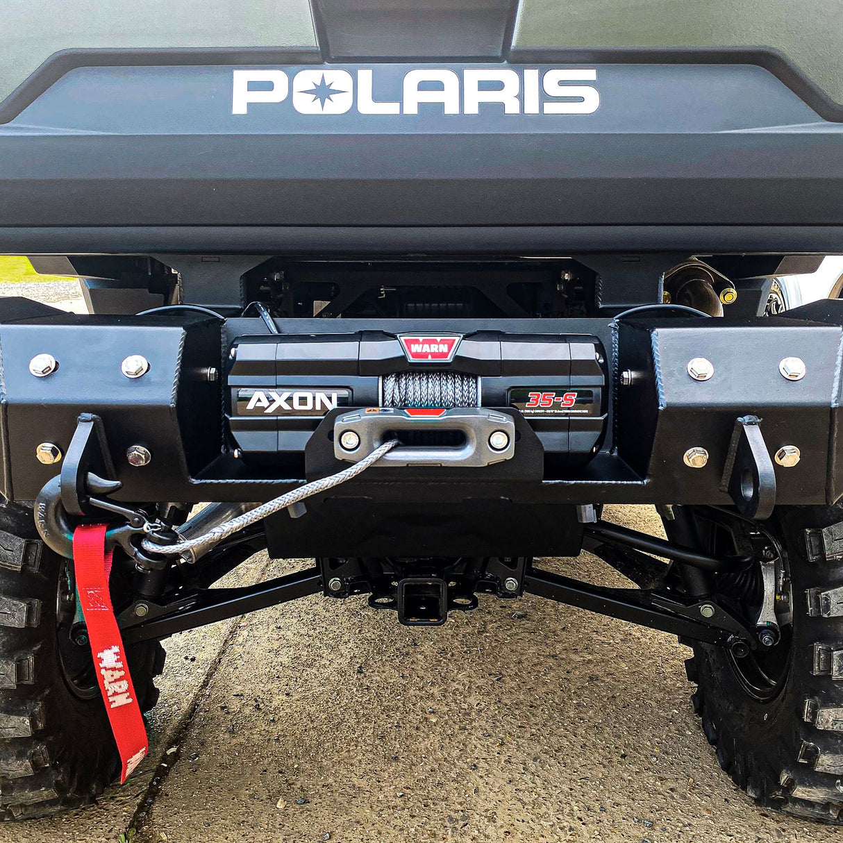 Polaris Ranger Rear Winch Bumper - ELITE EDITION