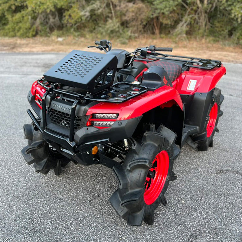 Dual Wide 8" LED Headlights for 2014+ Honda Rancher, Foreman, Rubicon Vessel Powersports
