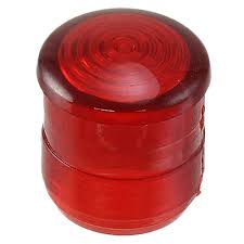 Red LED Type Fresnel Lens front TekShack