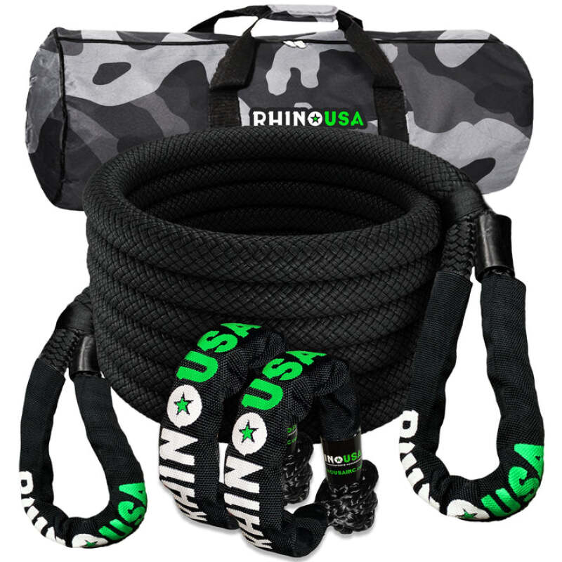 7/8" x 30ft Kinetic Rope Recovery Kit by Rhino USA