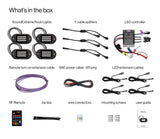 Extreme LED Rock Light 4 Pack Plus Controller