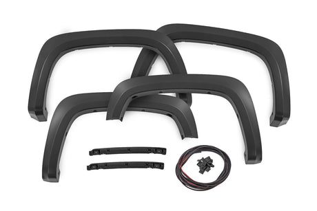Fender Flares Sport GBA Black Chevy Silverado 2500 HD/3500 HD (20-26) Rough Country