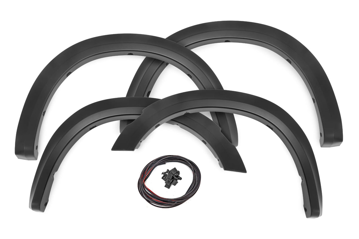 Fender Flares Sport PX8 Black Crystal Ram 1500 2WD/4WD (2009-2018 & Classic) Rough Country