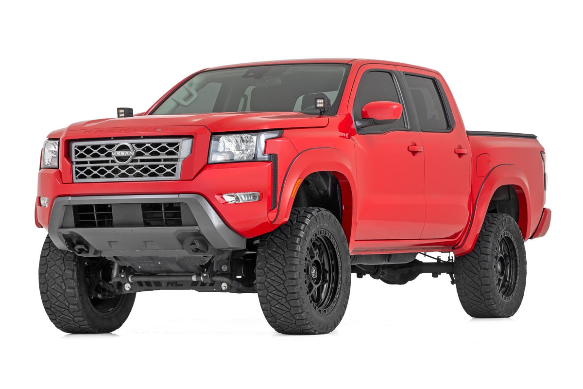 Fender Flares Sport Textured Black Nissan Frontier 2WD/4WD (2022-2026) Rough Country