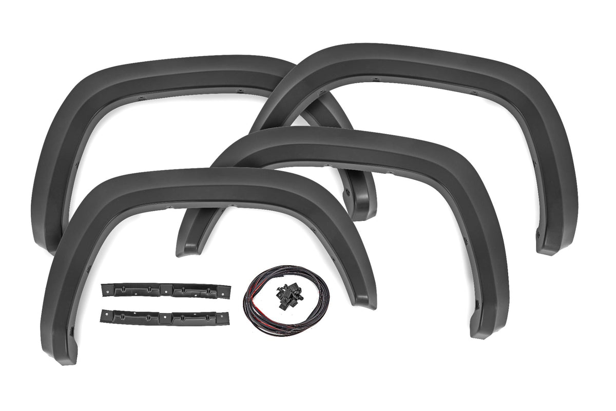 Fender Flares Sport 202 Black Onyx Toyota Tacoma 2WD/4WD (2016-2023) Rough Country