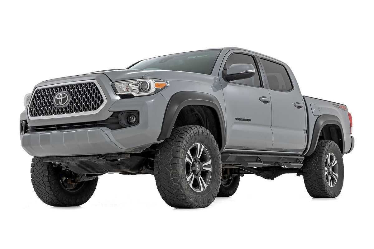 Fender Flares Sport 202 Black Onyx Toyota Tacoma 2WD/4WD (2016-2023) Rough Country