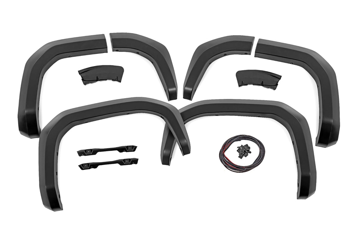 Fender Flares Sport 202 Gloss Black Toyota 4Runner 2WD/4WD (2025-2026) Rough Country