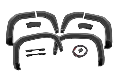 Fender Flares Sport 202 Gloss Black Toyota 4Runner 2WD/4WD (2025-2026) Rough Country