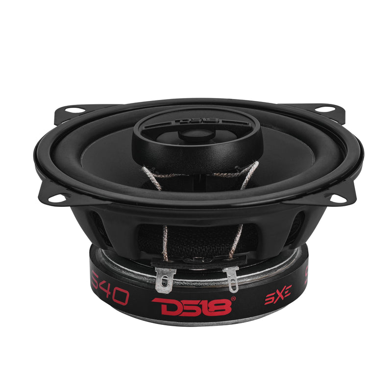 SELECT 4” 2-Way Coaxial Speaker with Grille | 40W RMS 4-Ohm