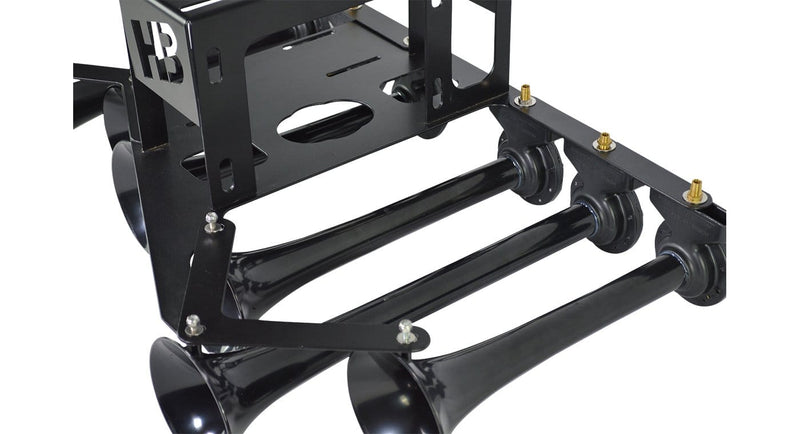 Shocker XL 6 Horn Upgrade Kit for Spare Tire Delete Kits (White)