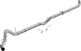 MBRP S6005PLM 4 inch Down-Pipe Back Aluminized Single Exit Exhaust Kit -No Muffler | 2001-2004 GM Silverado/Sierra 2500HD/3500HD 6.6L Duramax LB7