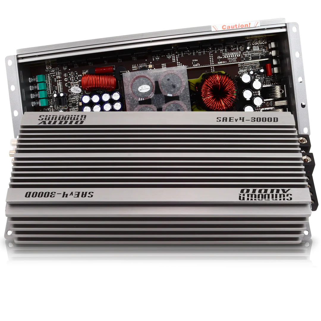 OPEN BOX Sundown Audio SAEv4-3000.1D 3000W RMS Class D Monoblock Amplifier Sundown Audio
