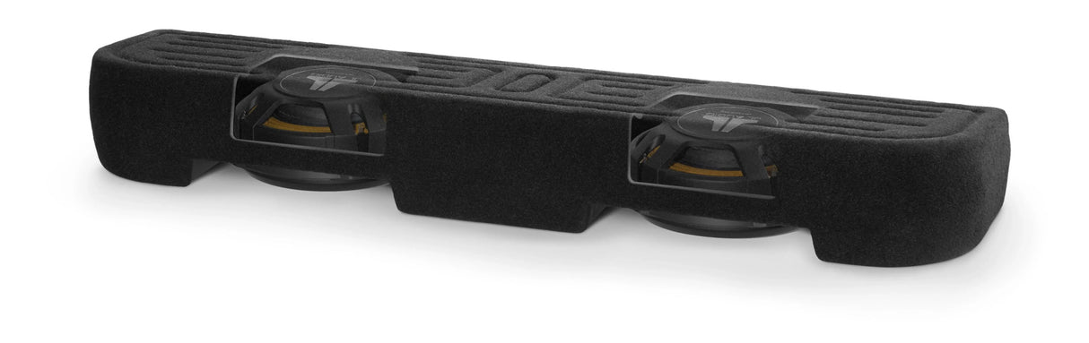 Underseat >>> JL Audio Dual 12-inch Subwoofer Enclosure with Loaded Amplifier Rack Sounds Good Stereo