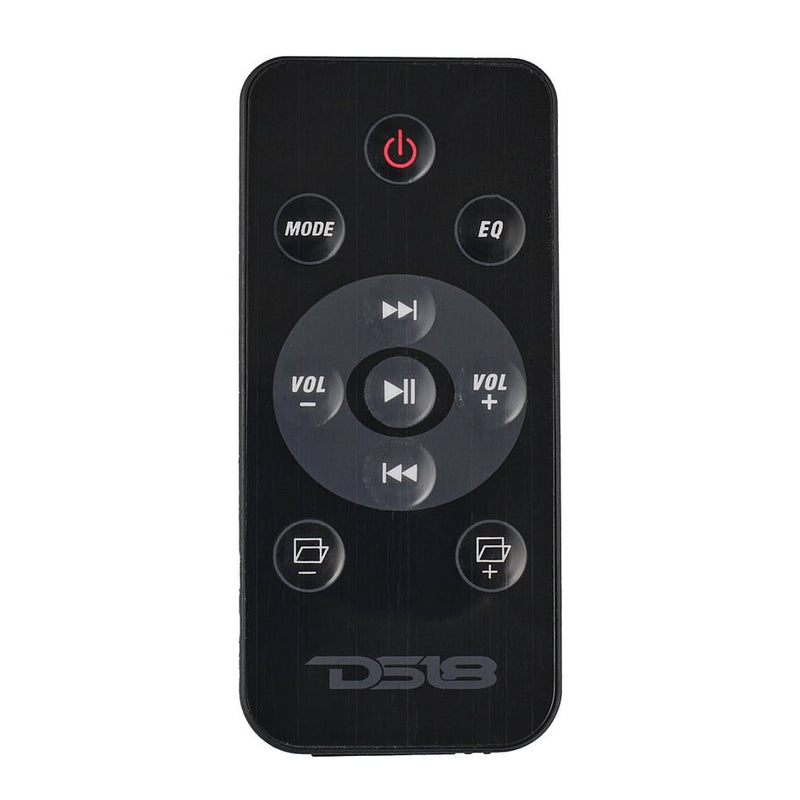 37" Marine Sound Bar Speaker System, 10 Speakers 1200 Watts, Bluetooth® v5.0, Rotating Control Panel