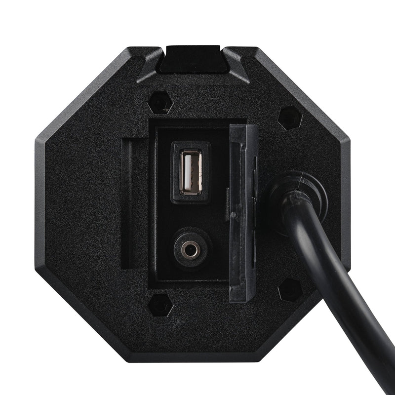 37" Marine Sound Bar Speaker System, 10 Speakers 1200 Watts, Bluetooth® v5.0, Rotating Control Panel