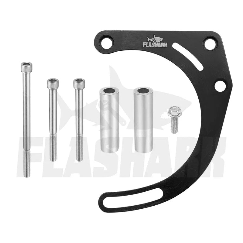 FLASHARK SBC Alternator Bracket Kit for Electric Water Pump Flashark