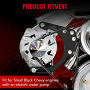 FLASHARK SBC Alternator Bracket Kit for Electric Water Pump Flashark