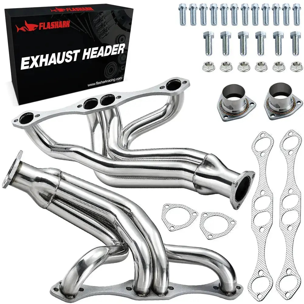SBC Headers for 1955–1982 Chevy Corvette – Fits 5.7L Small Block V8 Flashark