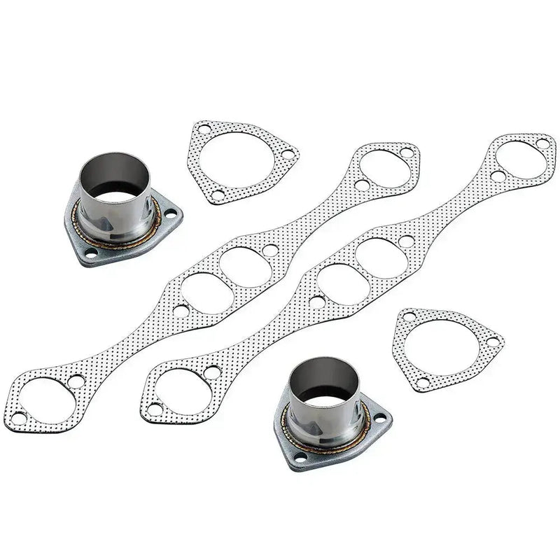 Exhaust Headers for 1955-1957 Chevy Bel Air & 1955-1982 Chevy Corvette 5.7L SBC Chassis Flashark