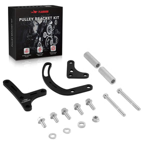 SBC Power Steering Bracket Pump Bracket (for Electric Water Pump) Flashark