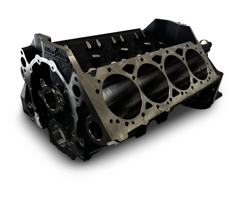 BluePrint Engines Bare Block - 454 c.i. - SBC, 1PC, SIAM, 9.025 x 4.000, 350MAIN, BILLET MC