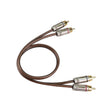 PRV Audio SC-1FT PRO 2-Channel RCA Signal Cable 1ft