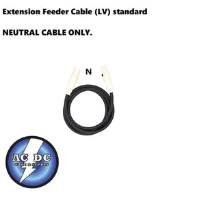 Extension Feeder Stage and lighting Cable 5 ft 2G N WHT (LV) standard 190A AC/DC WIRE AND SUPPLY