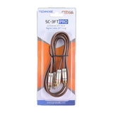 PRV Audio SC-3FT PRO 2-Channel RCA Audio Cable 3ft