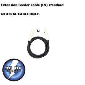 Extension Feeder Stage and lighting Cable 100 ft 4/0 N WHITE (LV) standard 405A AC/DC WIRE AND SUPPLY