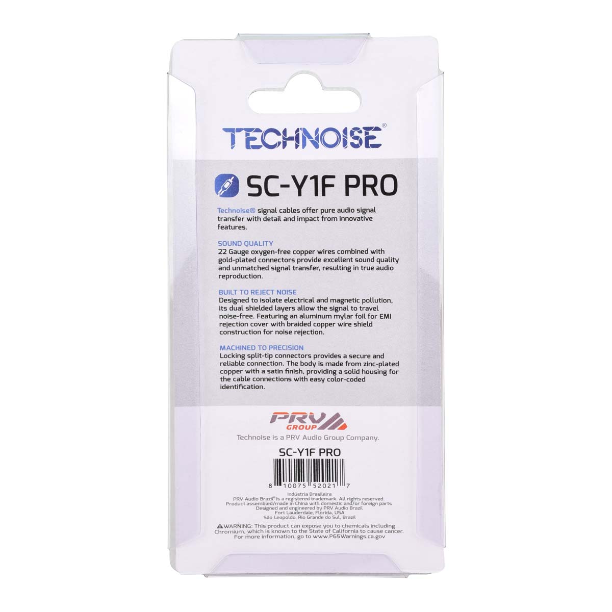 PRV SC-Y1F PRO Signal Cable PRV Audio
