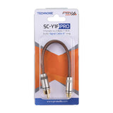 PRV Audio SC-Y1F PRO Y RCA Audio Signal Cable 6in