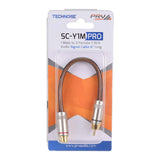 PRV Audio SC-Y1M PRO Y RCA Audio Cable 1 Male 2 Female