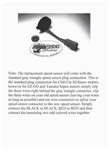 Plum Quick Blue Hornet Sepex Replacement Speed Sensor & Magnet